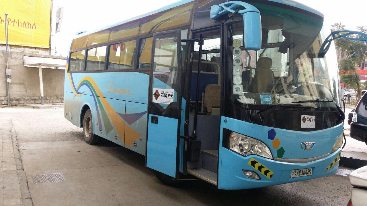 Bus – Ethiopian Car Rental Company.